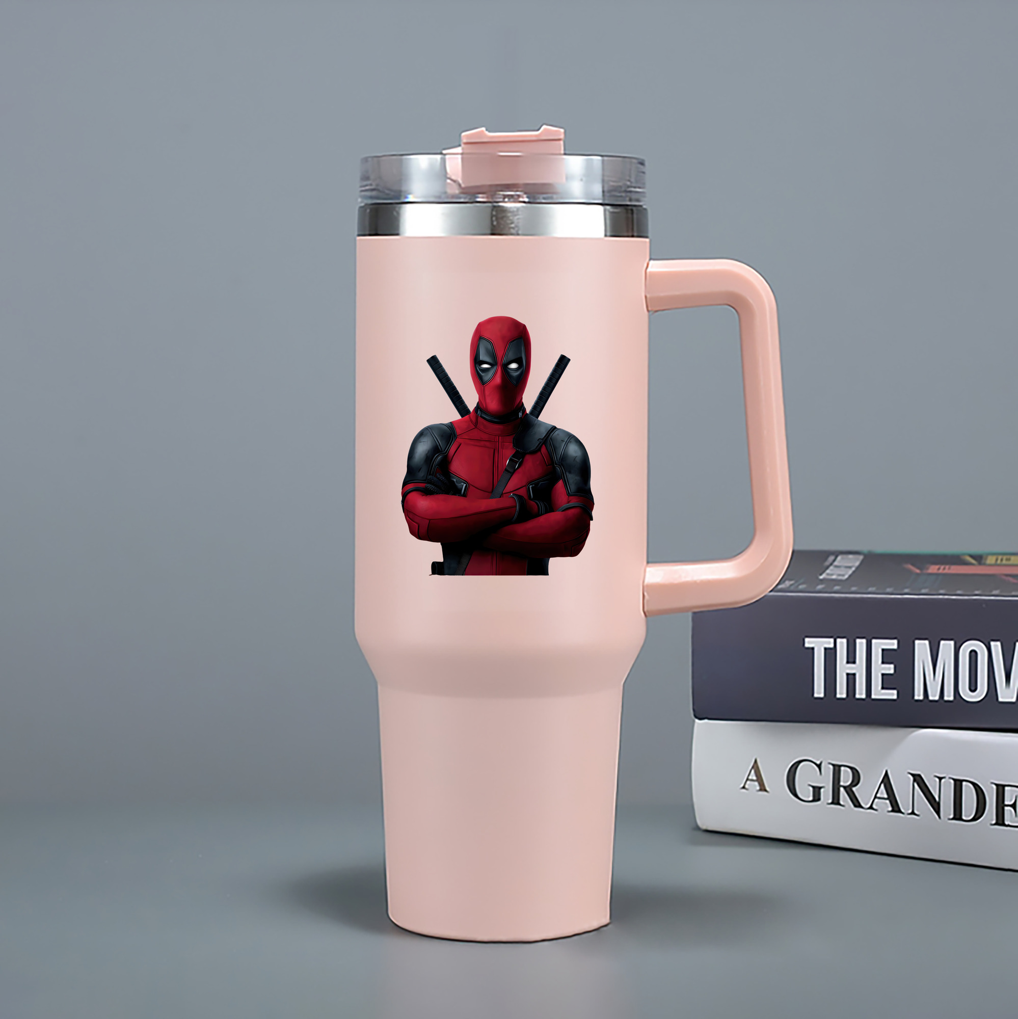 （画像用） Deadpool デッドプール 1200mL車用タンブラー（カラープリント）